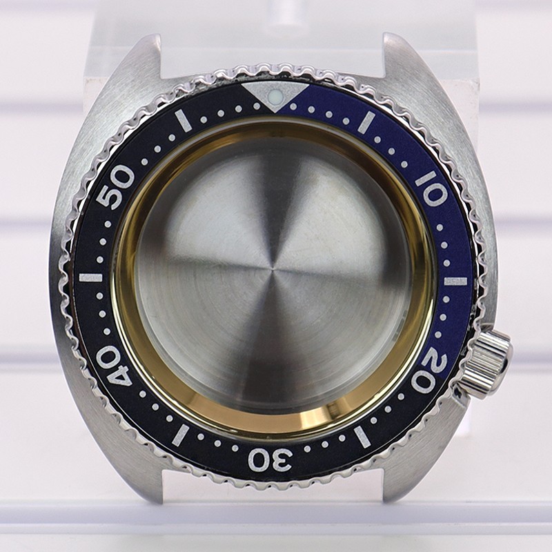 FEIYASHI 45mm SKX009 Style Diver Watch Case 316 Steel For Seiko NH35 28.5mm Dial