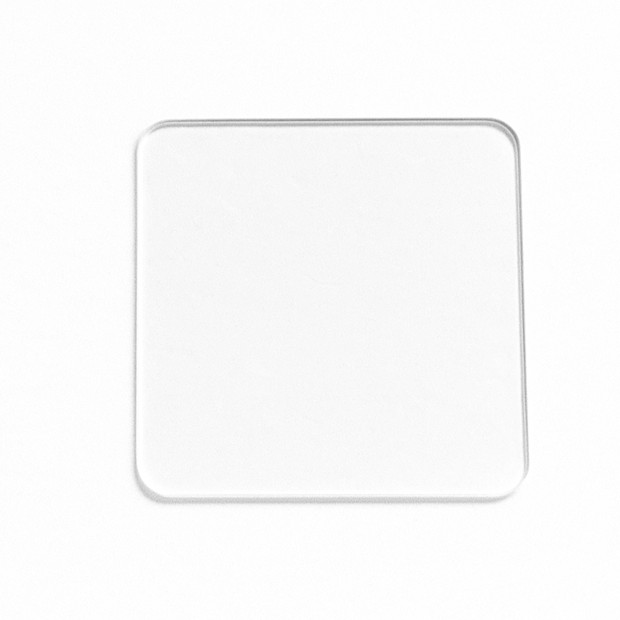 Square-Cut Sapphire Crystal 15.3mm | High-Quality Sapphire Crystal