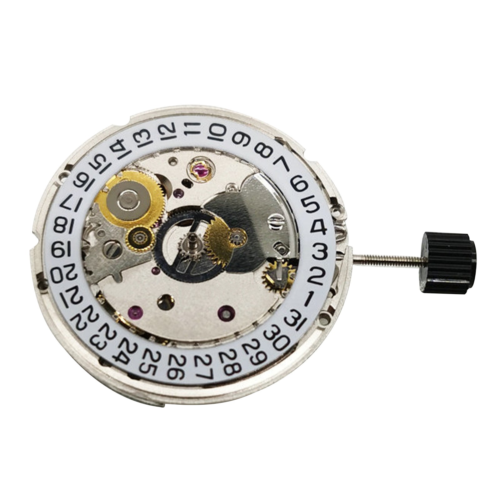 25.6mm 3-Hand Date @ 3 Automatic Mechanical Watch Movement For ETA C07.111