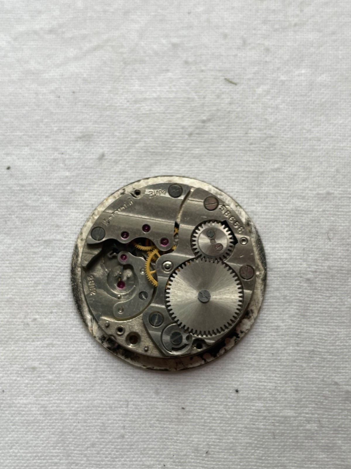 Pobeda ZiM USSR -movement for mens watch AS IS , lot080