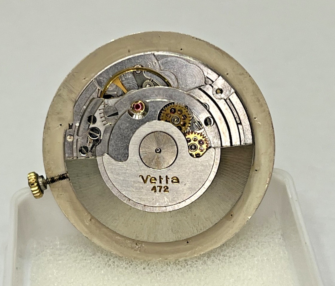 Vetta Dial & Movement Automatic Eta 2472 / 472 Date 23 Jewels Swiss Made Running