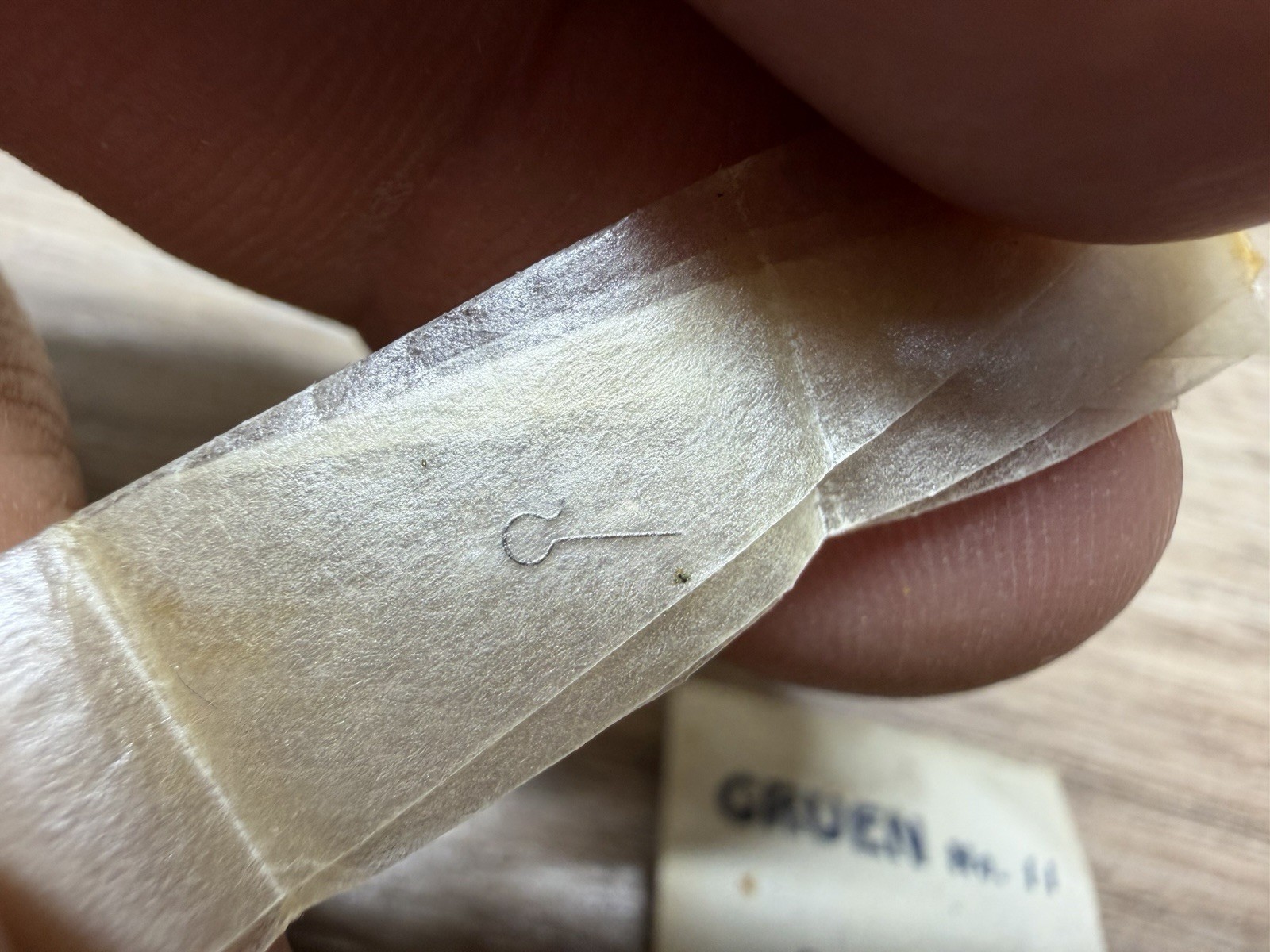 Vintage Genuine Gruen Watch Part Spring Click No. 11 210-211 New NOS