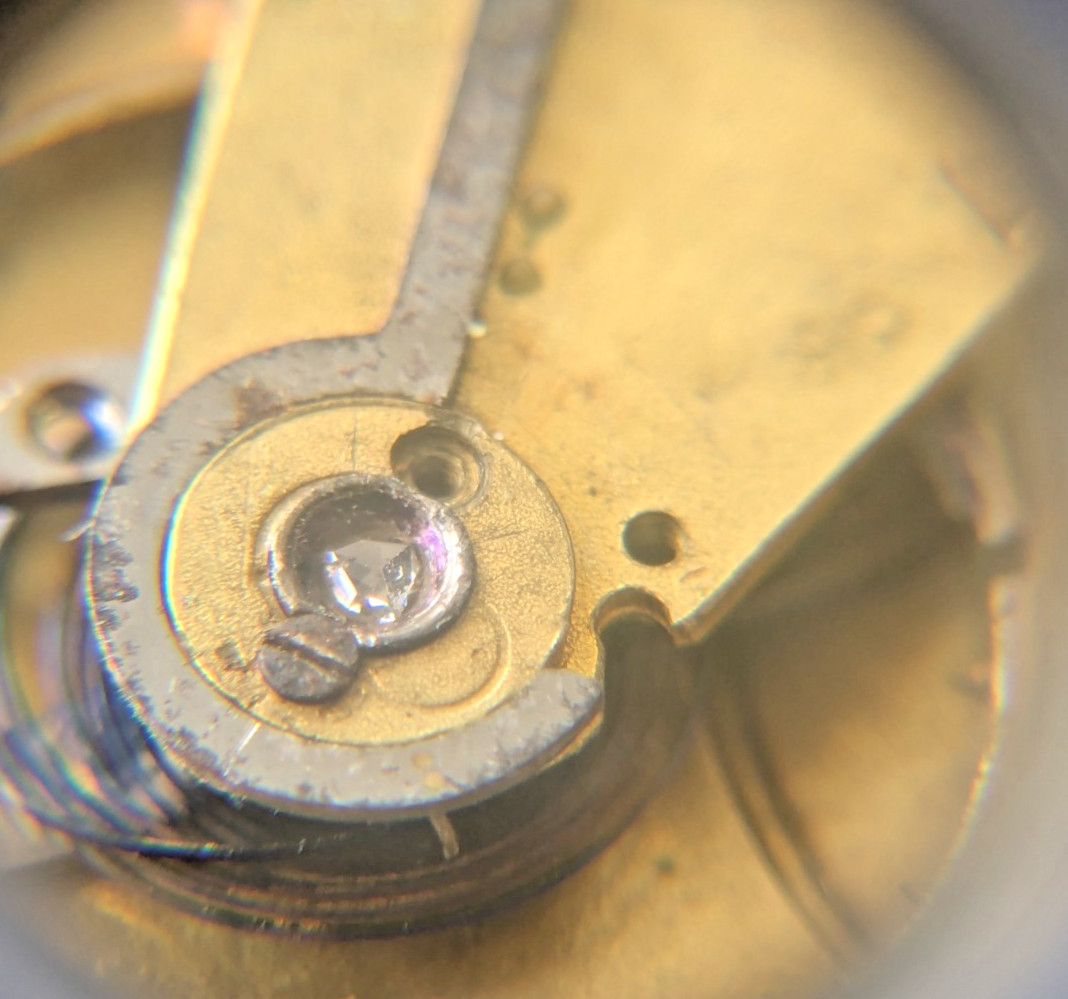 Antique Fattorini Bradford Pocket Watch Movement Errington Factory Under Dial 26