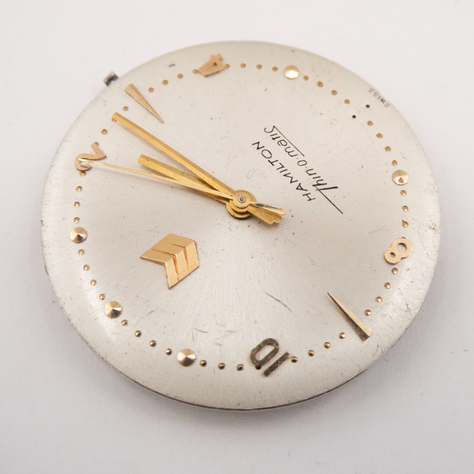 Vintage Hamilton Thin-o-matic Caliber 628 17-Jewel Automatic Wristwatch Movement