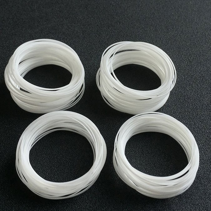 0.75/0.85/1.2/1.7mm White Watch Crystal Gasket Sealing Ring Watch Glass I-Ring