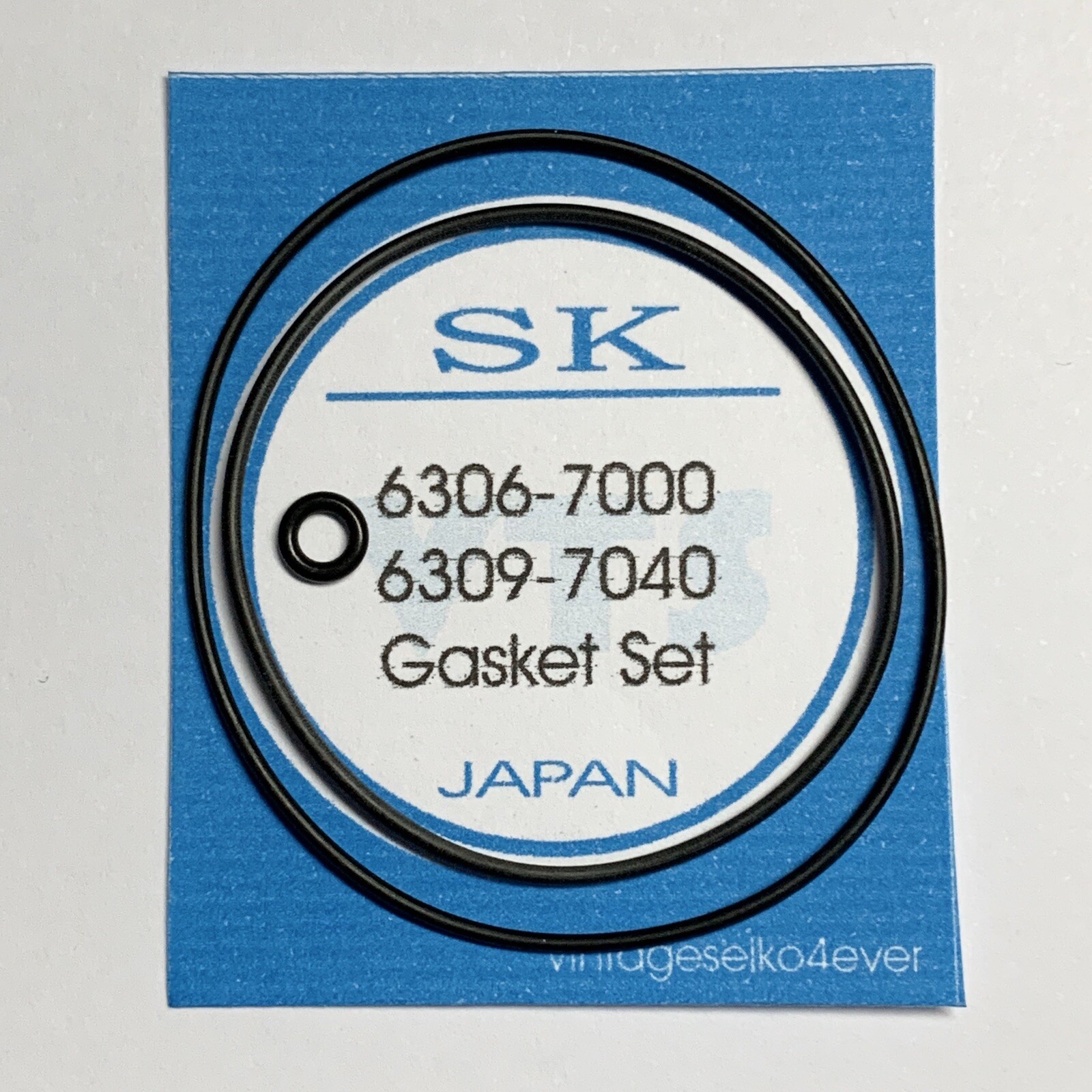 NEW GASKET SET FIT VINTAGE SEIKO 6309-7040 6309-7049 6306-7000 6309-7290 DIVERS