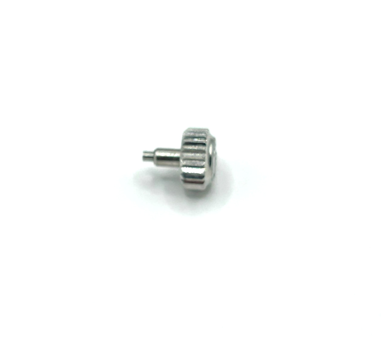 Genuine Rolex 7mm Stainless Crown 24-704-0. Fantastic Condition! #91252
