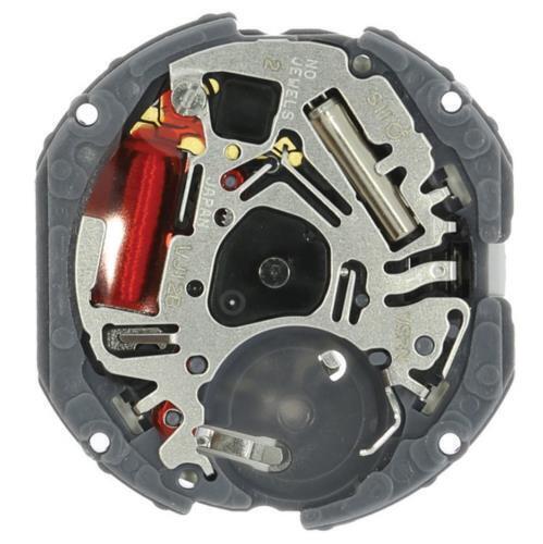 Hattori Epson TMI VJ12 VJ12B Watch Quartz Movement Date At 3/6 Japan Made