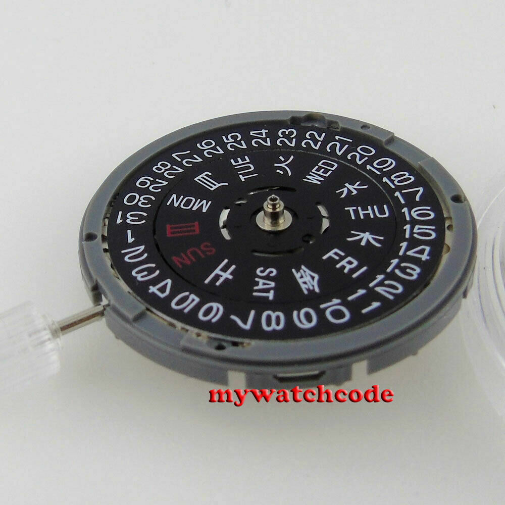 24 jewels Japan NH36A Mechanical Movement 3 & 3.8 O’clock Crown TMI or SII