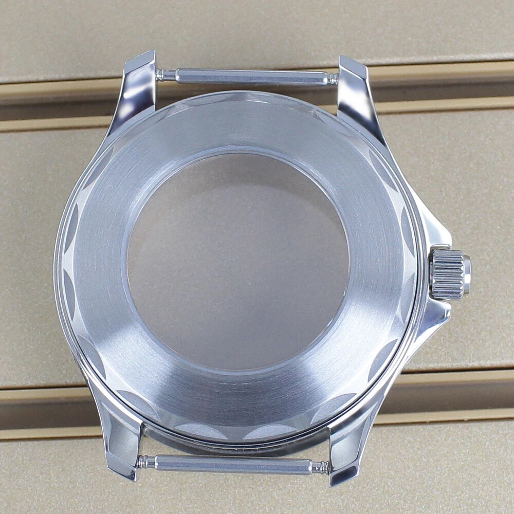 41mm Sports Watch Case Stainless Sapphire Crystal For NH35 NH34 NH36NH38Movement