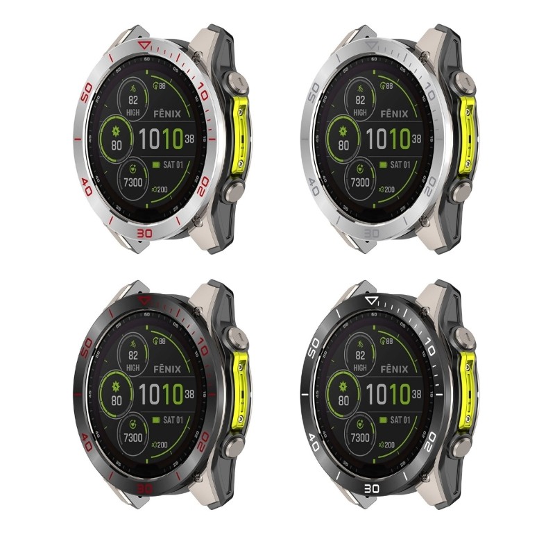 Bezel for SOLAR 51mm/Dedicated 47mm 51mm Scratch Resistant Metal Design