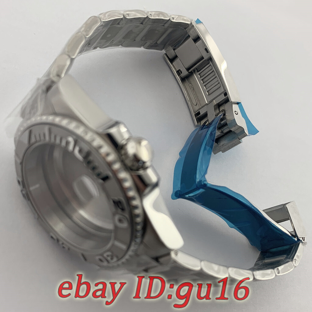 40mm Ceramic bezel Watch Case Fit NH34 NH35 NH36 ETA 2824/2836 Miyota 8215 821A