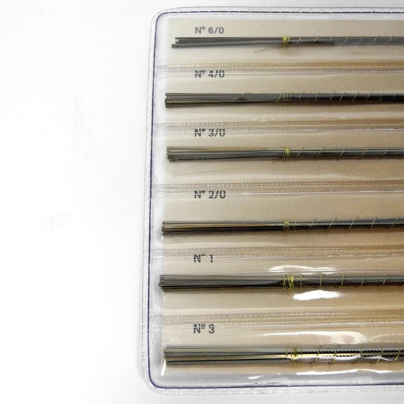 Swiss 72Pcs Blade Set 6 Bundles of 6/0,4/0,3/0,2/0,1,3 Jewellers Flexible