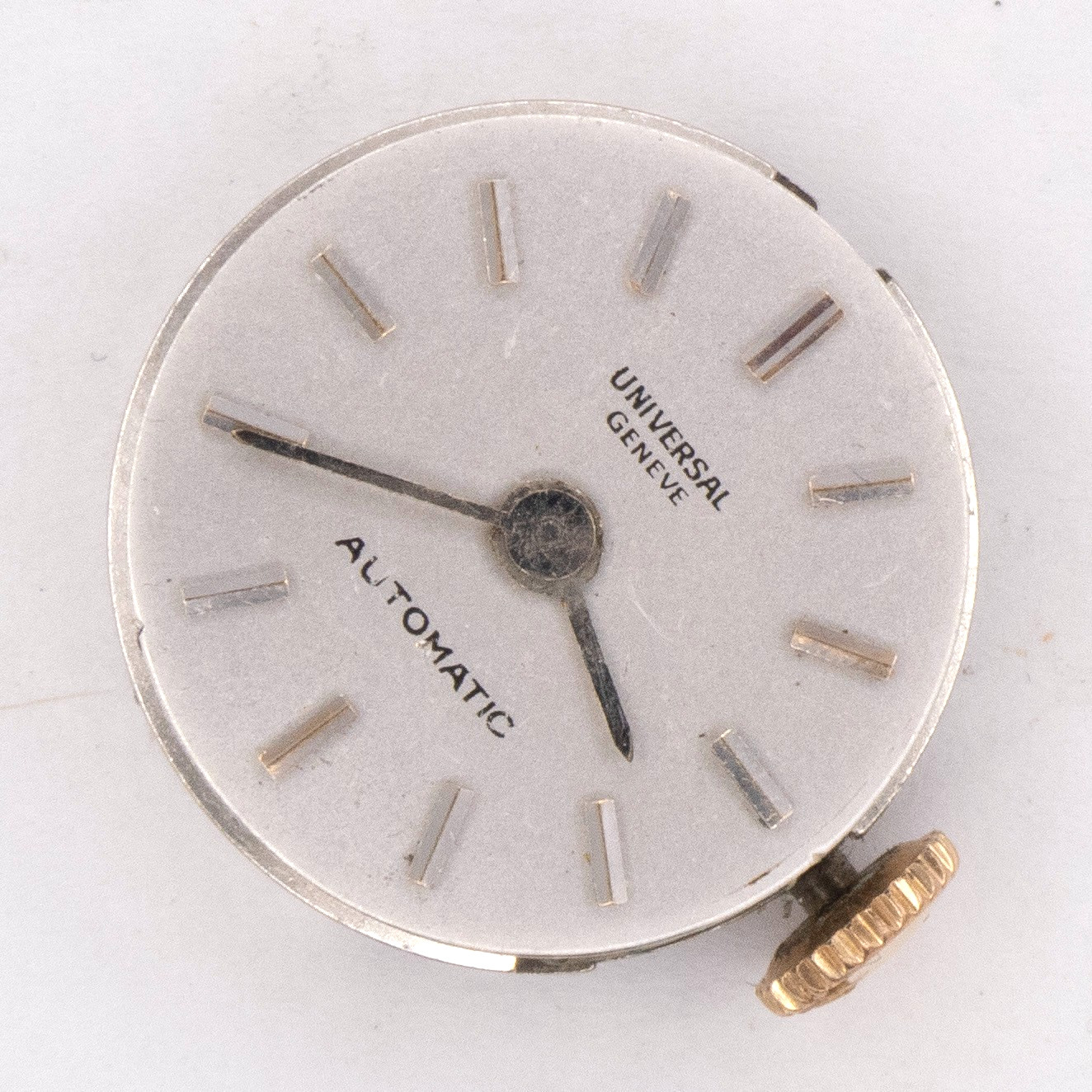 Vintage Universal Geneve Caliber 24 17-Jewel Automatic Wristwatch Movement, Runs