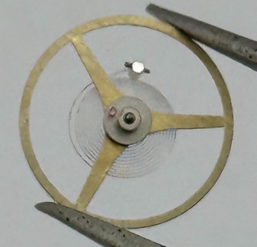 Cupillard 233/68 233/70 Balance Wheel Complete And Spring 1794 Watch Parts NOS