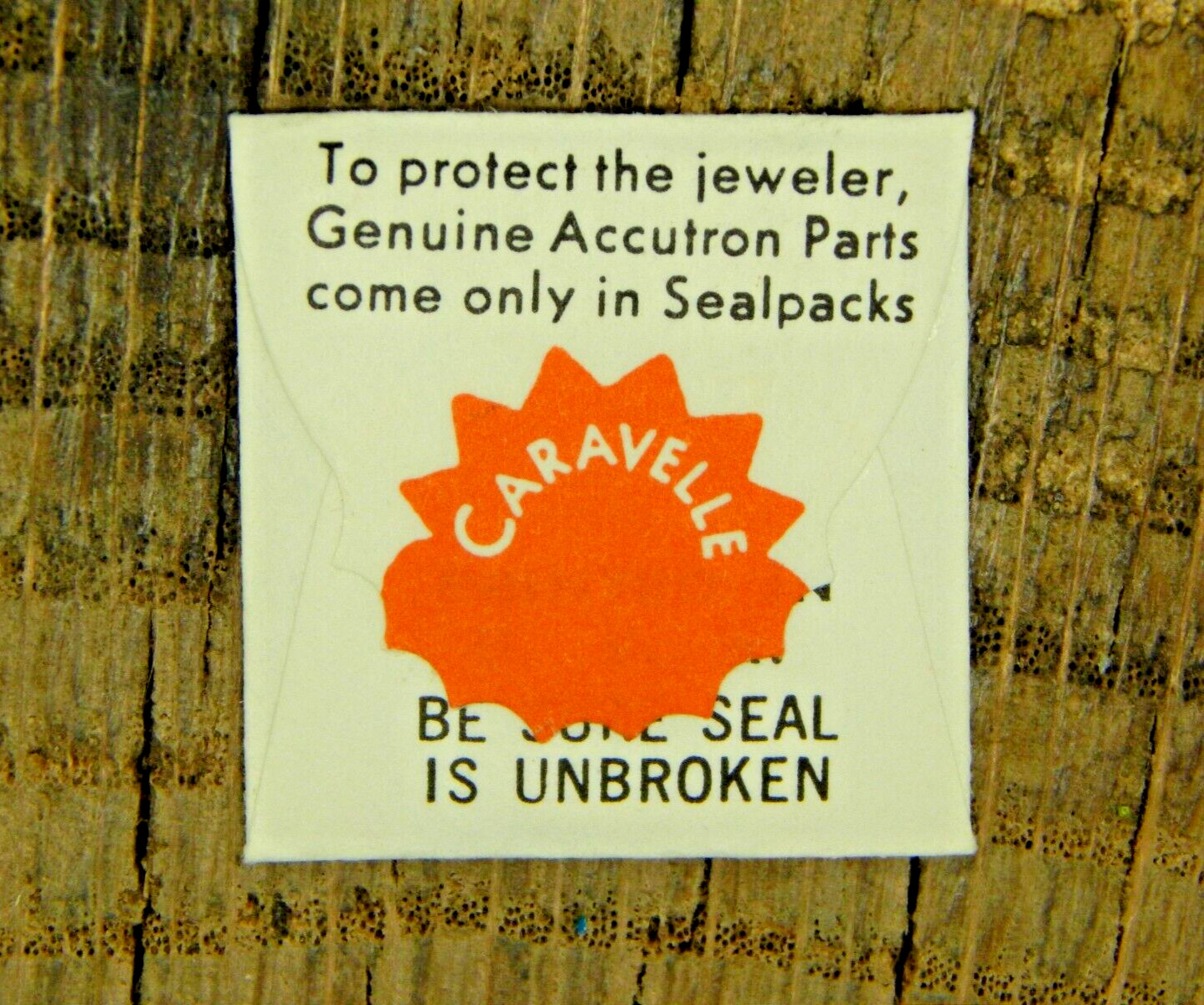 Genuine Caravelle by Bulova 1052.5 Key Bolt 648 Watch Part NEW OLD STOCK