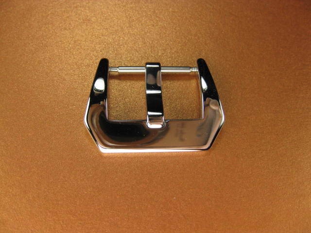 NEW 24 mm PRE-V 316L Stainless POLISH Spring Bar Buckle I made for PANERAI 24