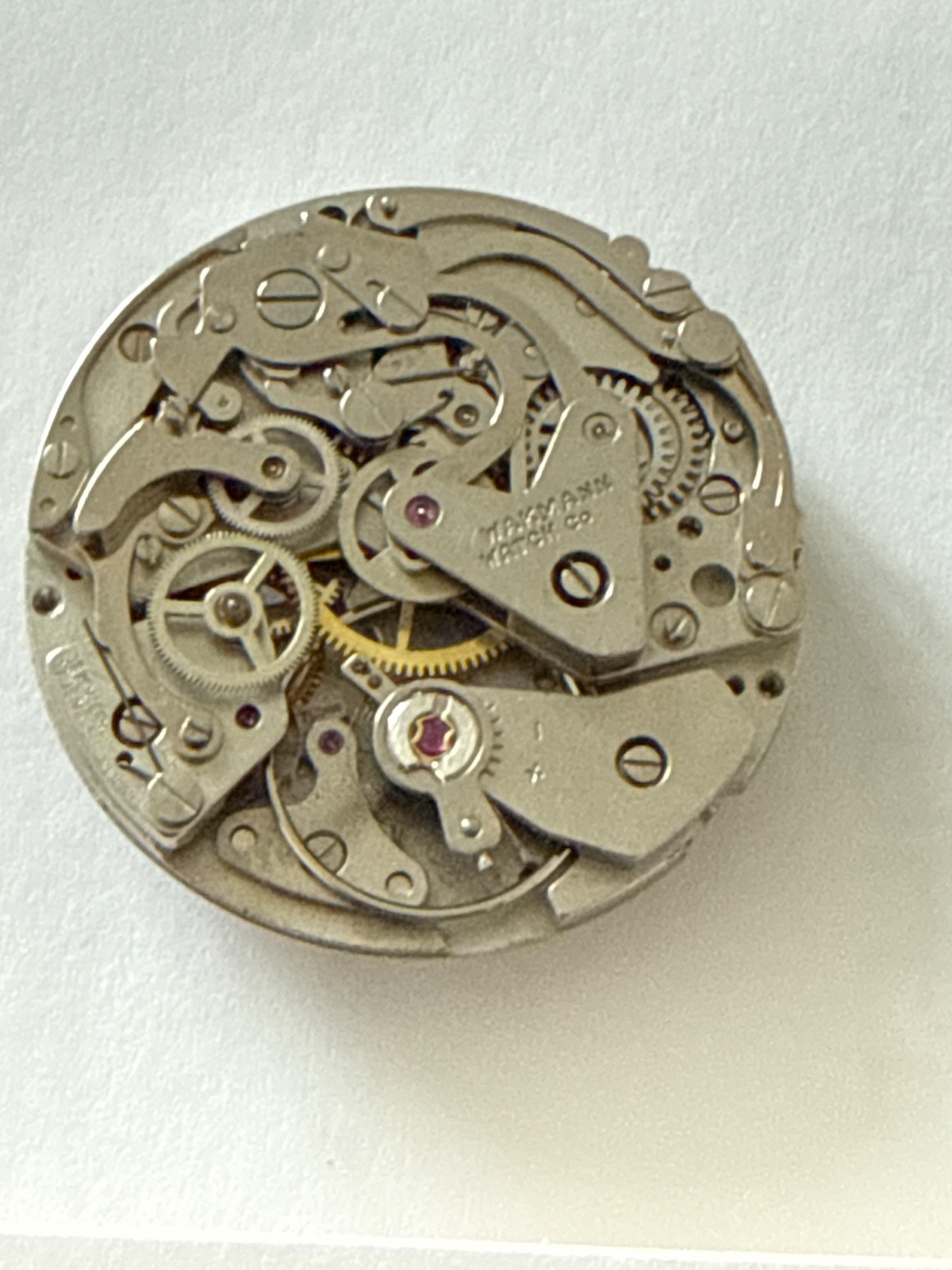 Vintage Wakmann Valjoux 7736 Manual Chronograph movement working perfect
