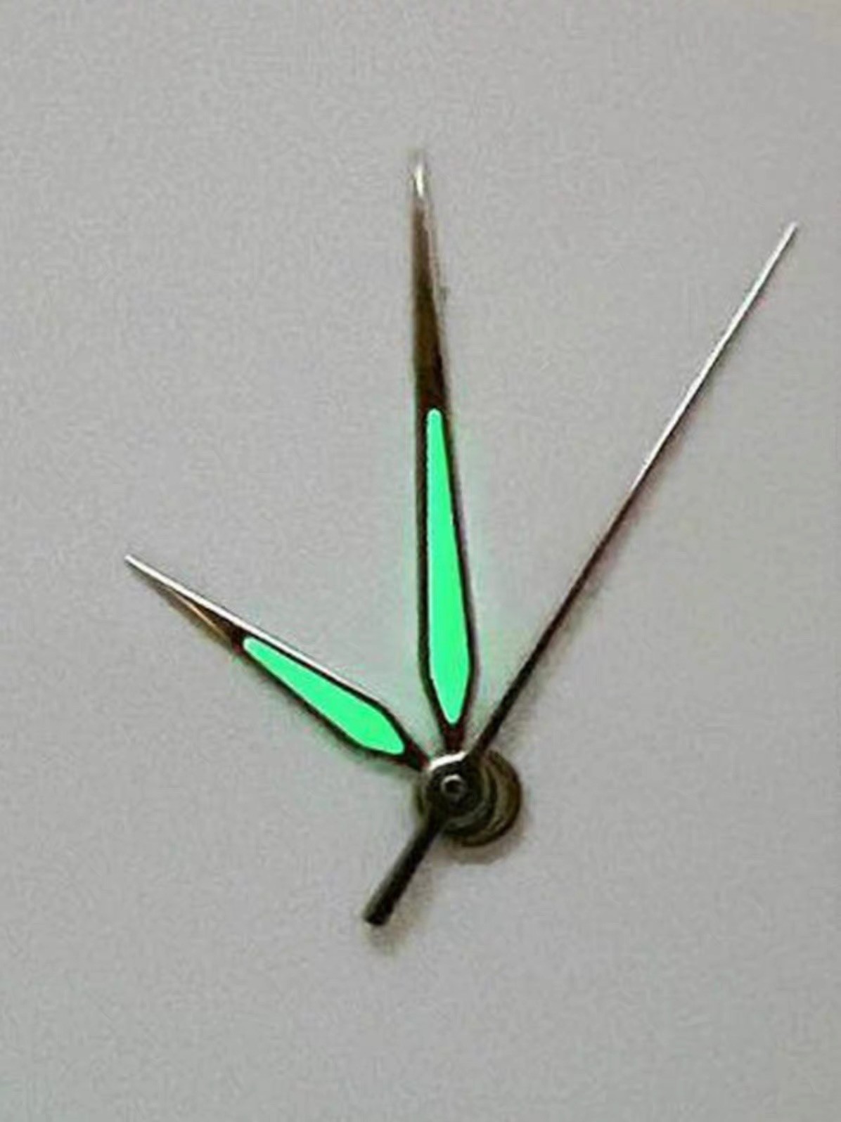 1 Set Watch Hands For NH35 NH36 ETA2824/2836 Luminous Silver Polished