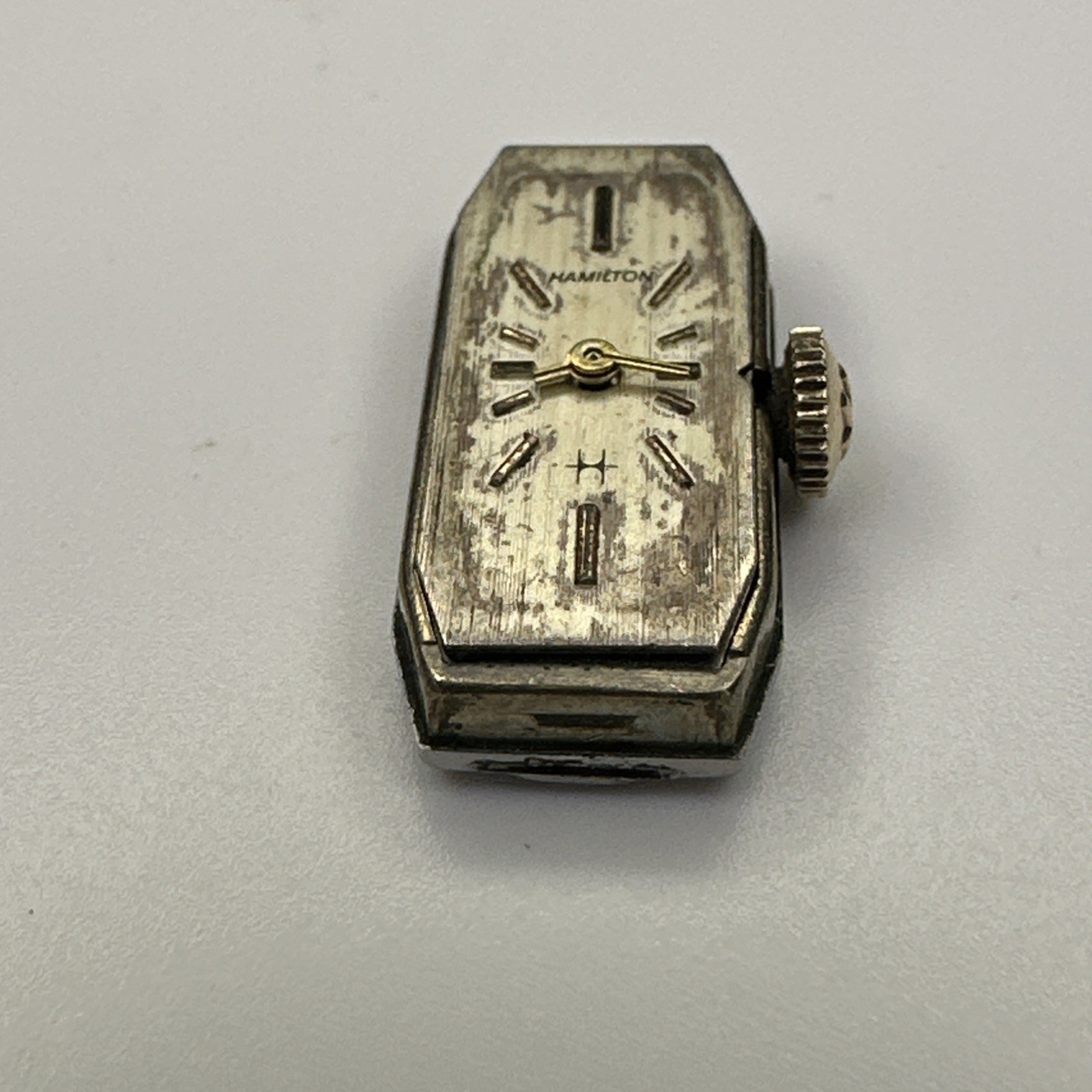 VINTAGE LADIES HAMILTON WRIST WATCH MOVEMENT, CAL. 609, 17 JEWEL