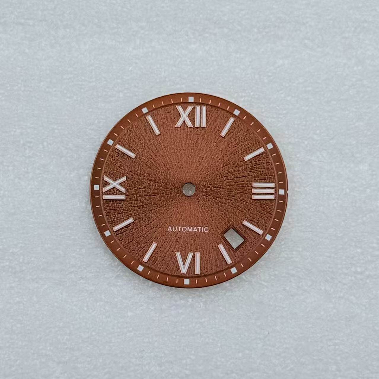New NH35 Dial 31.8mm Black Purple Fit NH35/36 Movements Watch Accessories