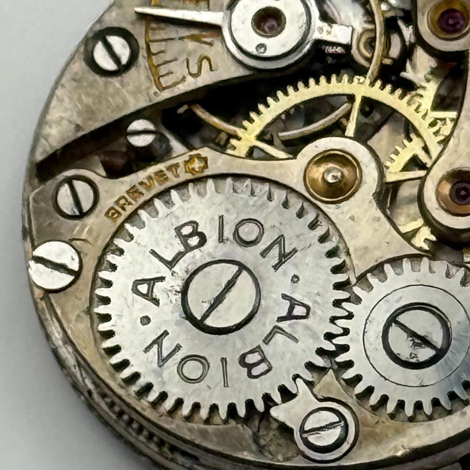 Breguet Hairspring Albion Red 12 Swiss Watch Movement Manual Wind Parts 21.6mm
