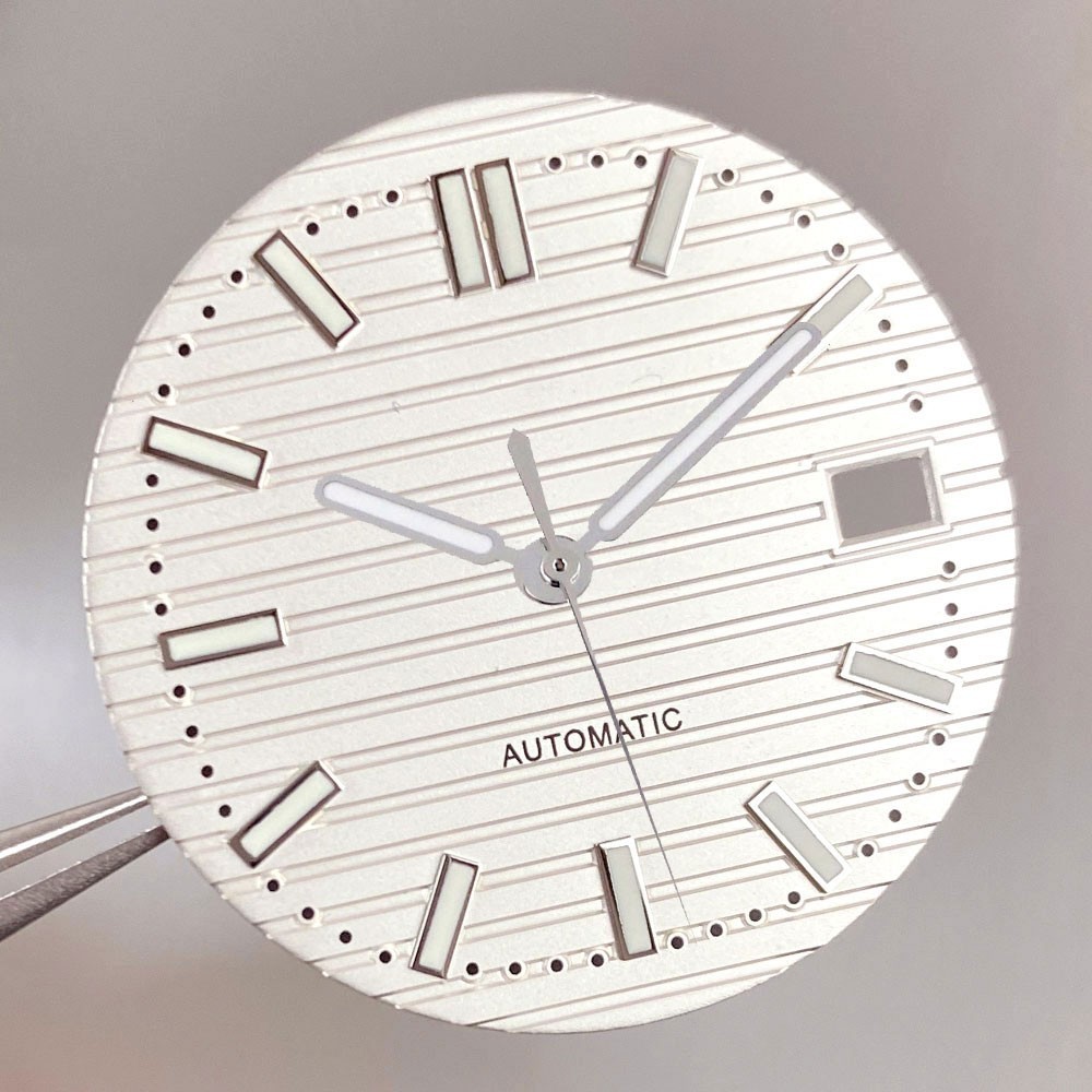 NH35A 40mm Square Watch Case Sapphire Crystal for NH36 NH38 NH70 Waterproof