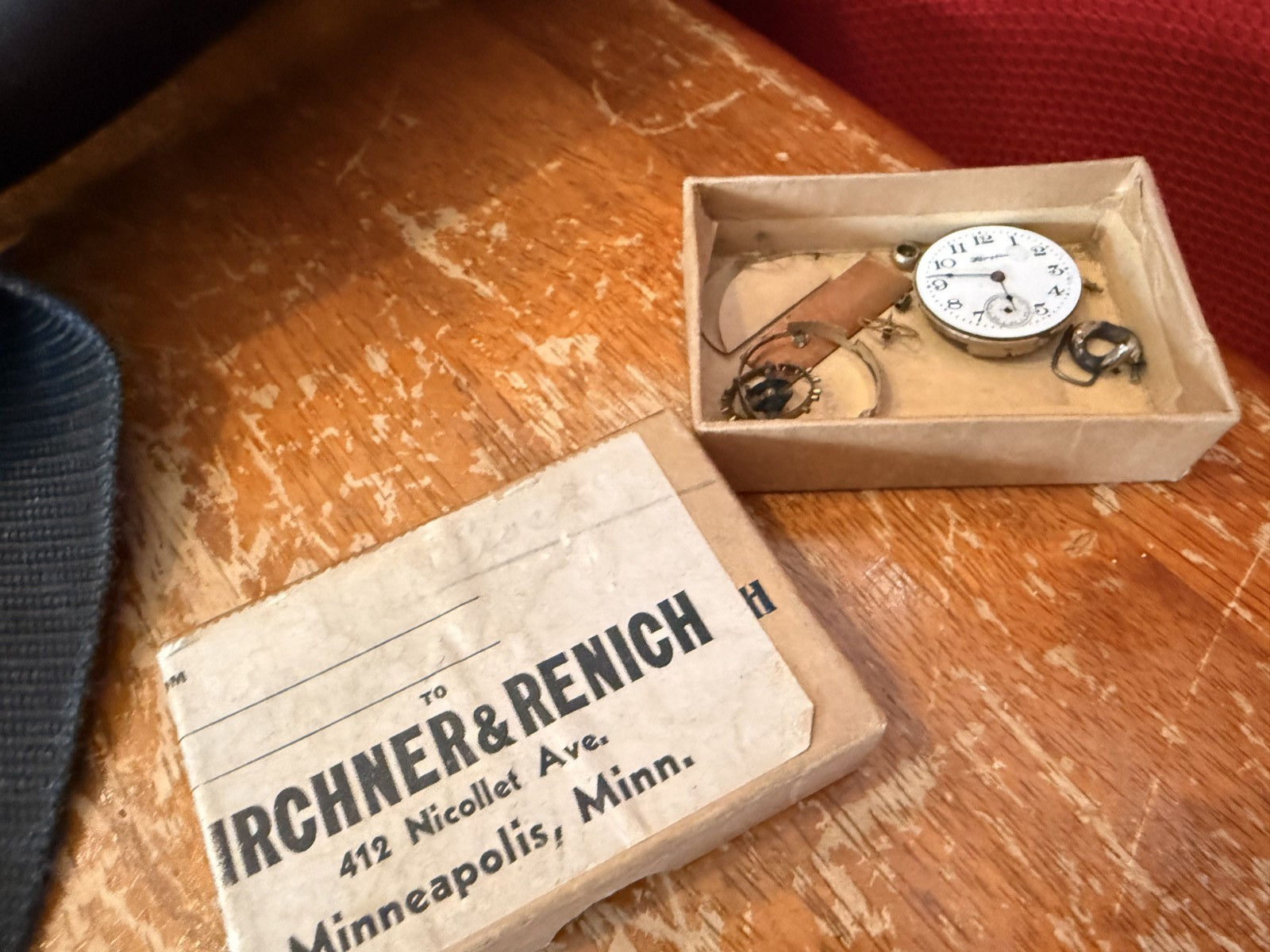 RARE Antique Vintage Hampden Molly Stark Pocket Watch PARTs subdial # 2845450