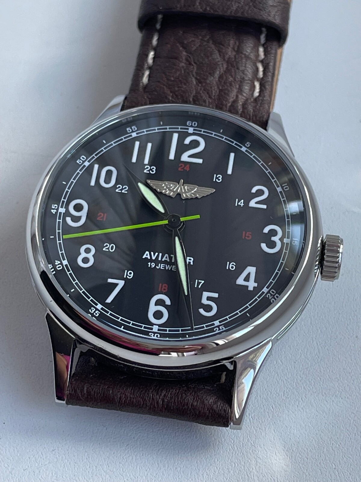 RAKETA 2609 HA mechanism USSR case steel MANS WRISTWATCH NEW marriage