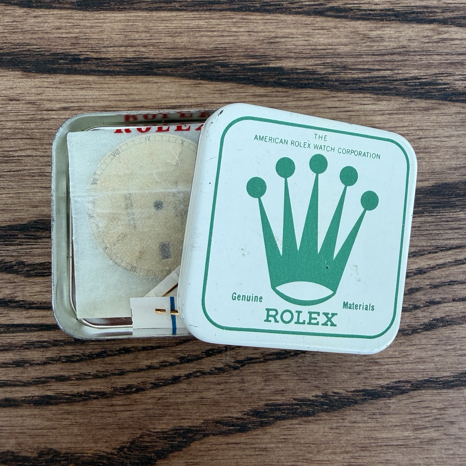 NOS Vintage Rolex Day-Date Gold Stick Dial With 18k Gold Hand Set 18038 18238