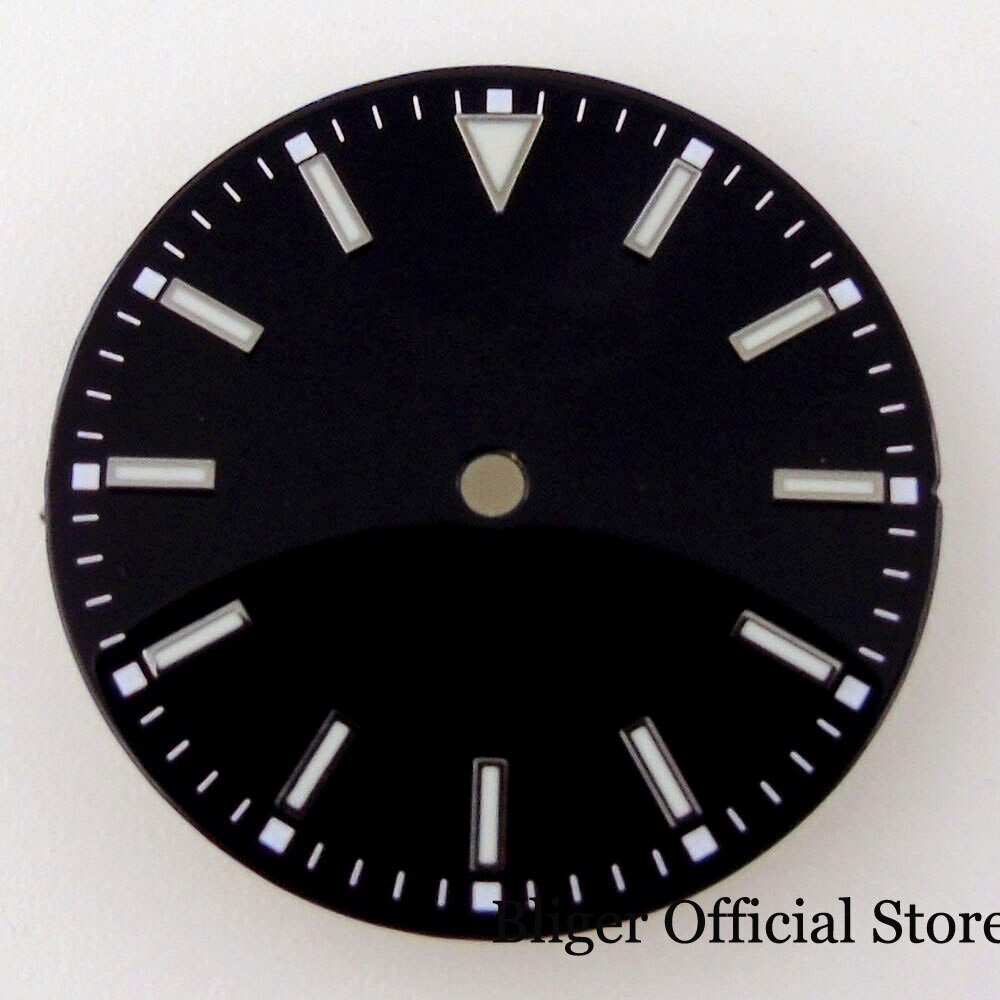 New 29.2mm Watch Dial Face fit ETA 2824 NH35A NH36A Lume DJ Hand Pink Black Blue