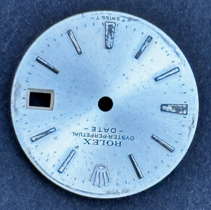 Vintage Rolex Oyster Perpertual Date Watch Dial For 26mm Case 6517 6519 6917