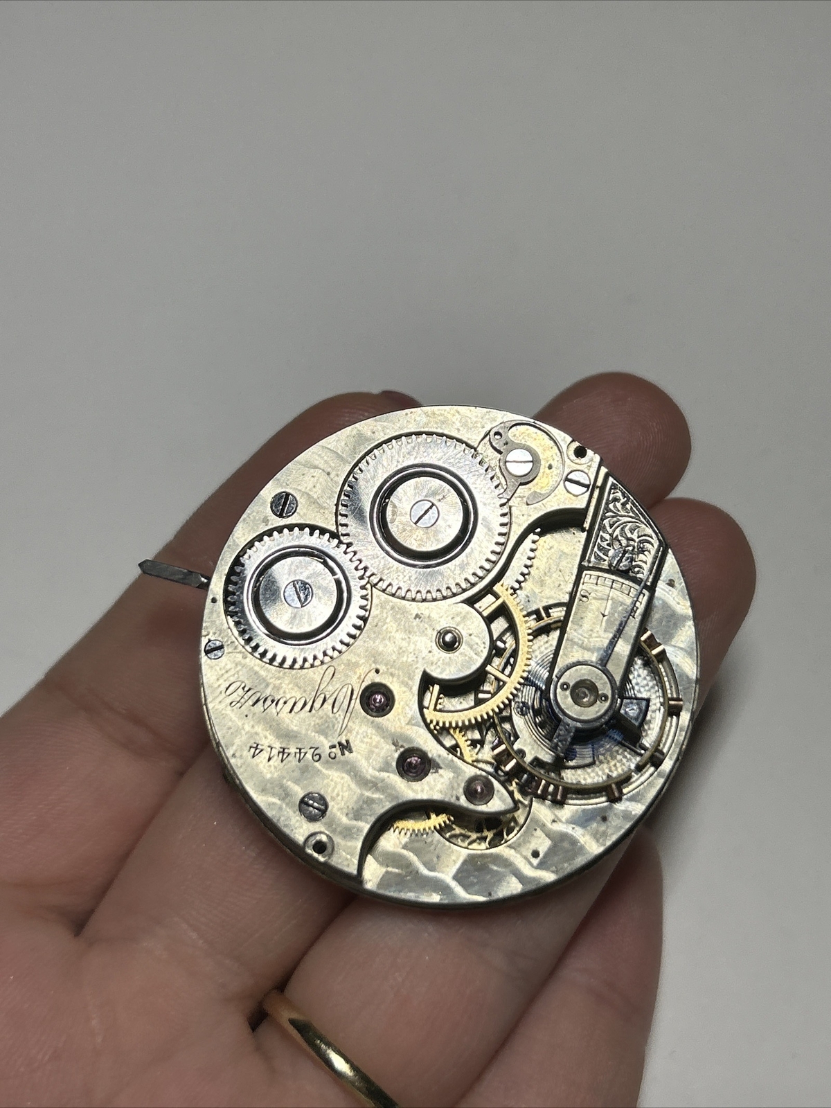 AGASSIZ Full Jewels Swiss Men’s Pocketwatch Movement