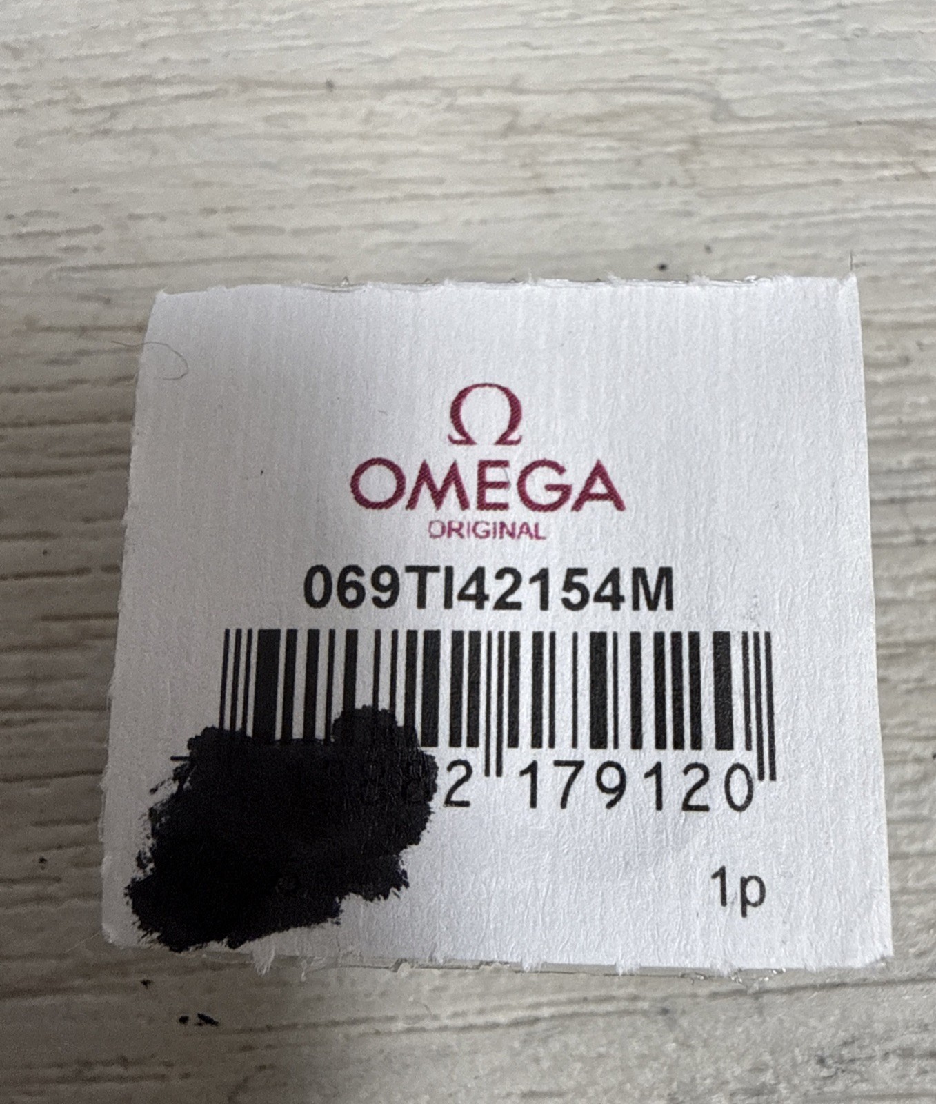 Genuine Omega S S Crown 069TI42154M New Sealed
