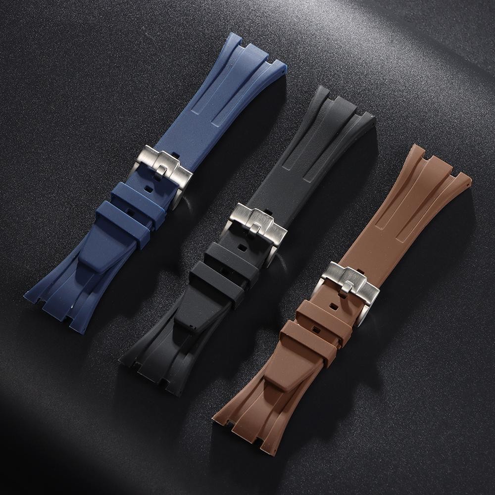 27/28/30mm Silicone Watch Band Strap for Ap Royal Oak Offshore 15703 Sport NEW