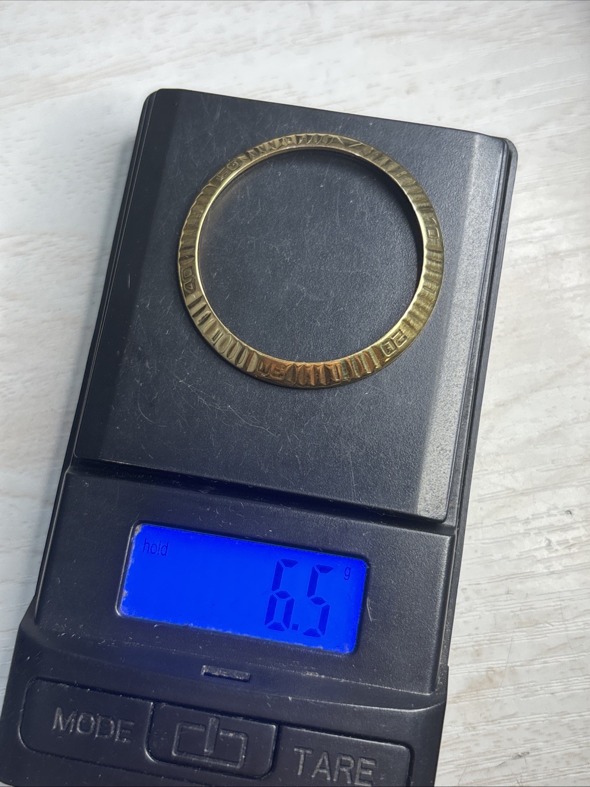 Genuine Rolex 116263 Datejust Turn-O-Graph Bezel, 18K Solid Gold, POLISHED