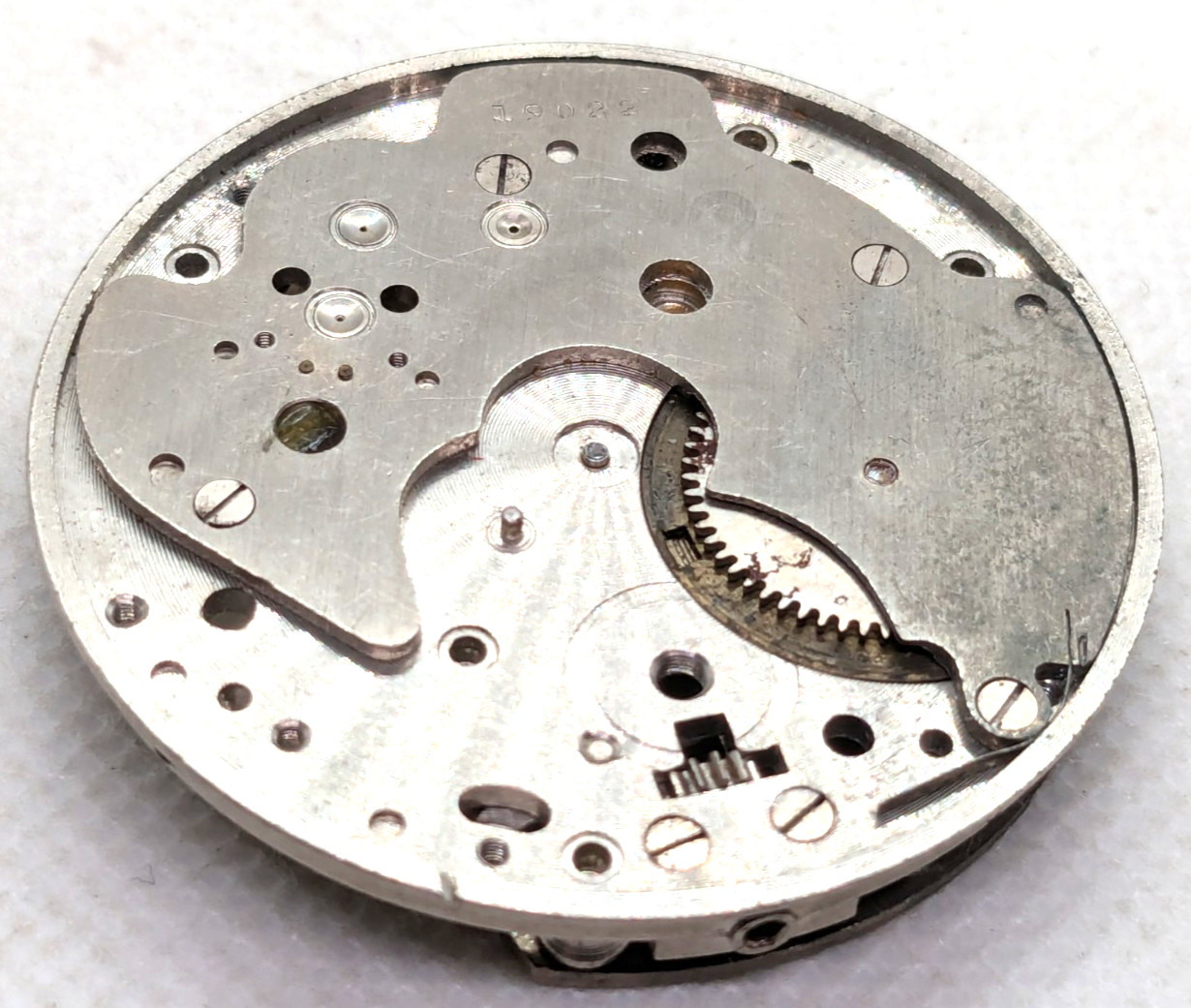 Pocket Watch Movement NY Standard Watch Co 1011621 43mm For Parts Crafts Jewelry