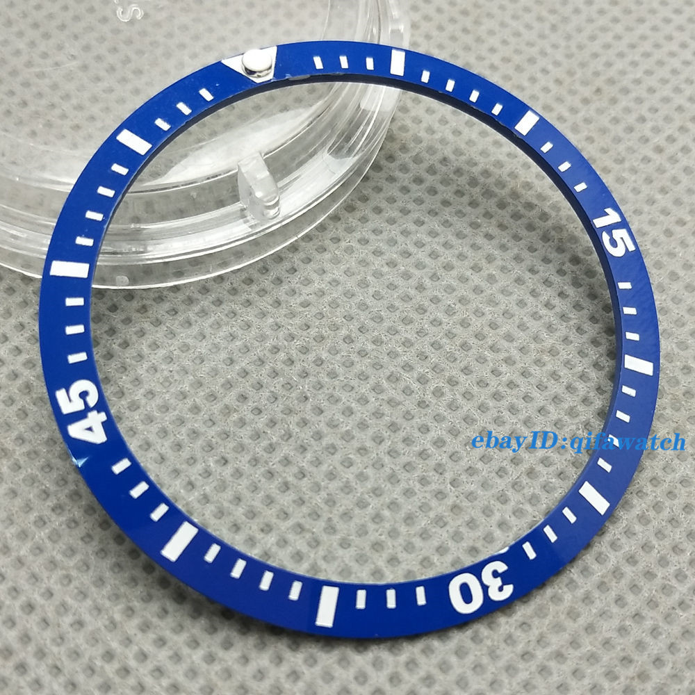 41mm Insert Blue/Black Ceramic Bezel Watch Parts Fit Men’s Watch