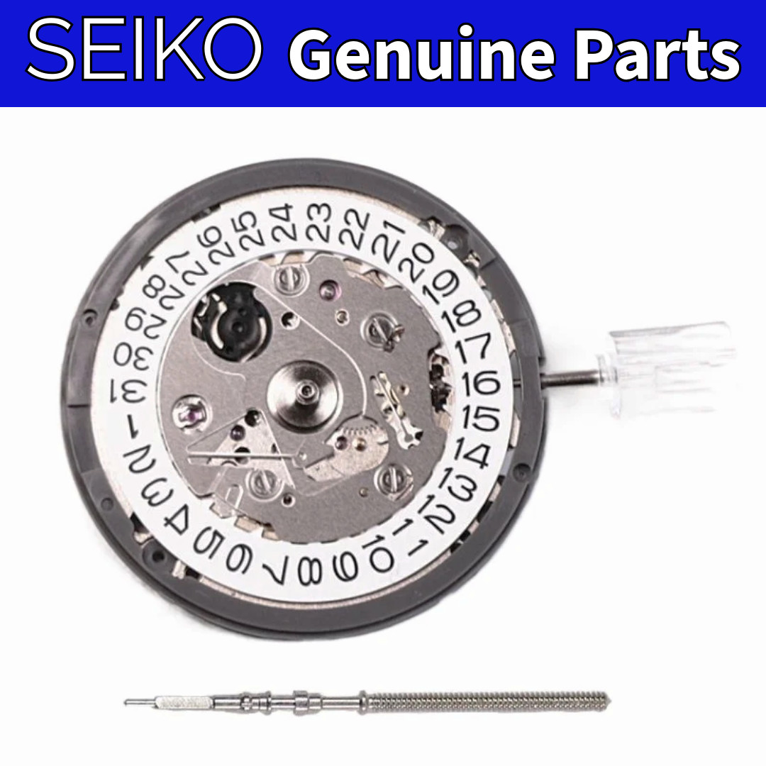 GENUINE Seiko NH35 NH35A Automatic Watch Movement White Date Wheel at 3