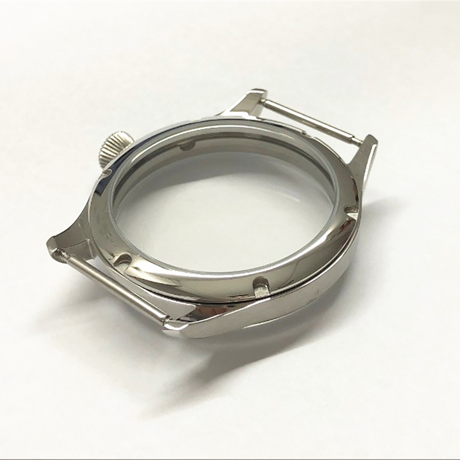 44mm 316L Stainless Steel Watch Case Set For ETA 6497/6498 ST3600/3621 Movement/