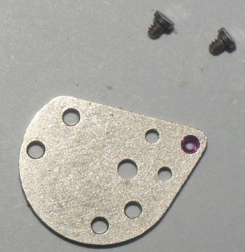 TISSOT CAL. 781-1 to 784-2, 788 to 794, 2451-2571 MINUTE WHEEL CLAMP PART No.126