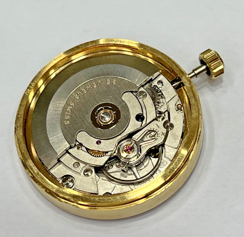 Movement &Dial Automatic Day Date Eta 2836-2 Wyler Vetta 25 Jewels Swiss Running