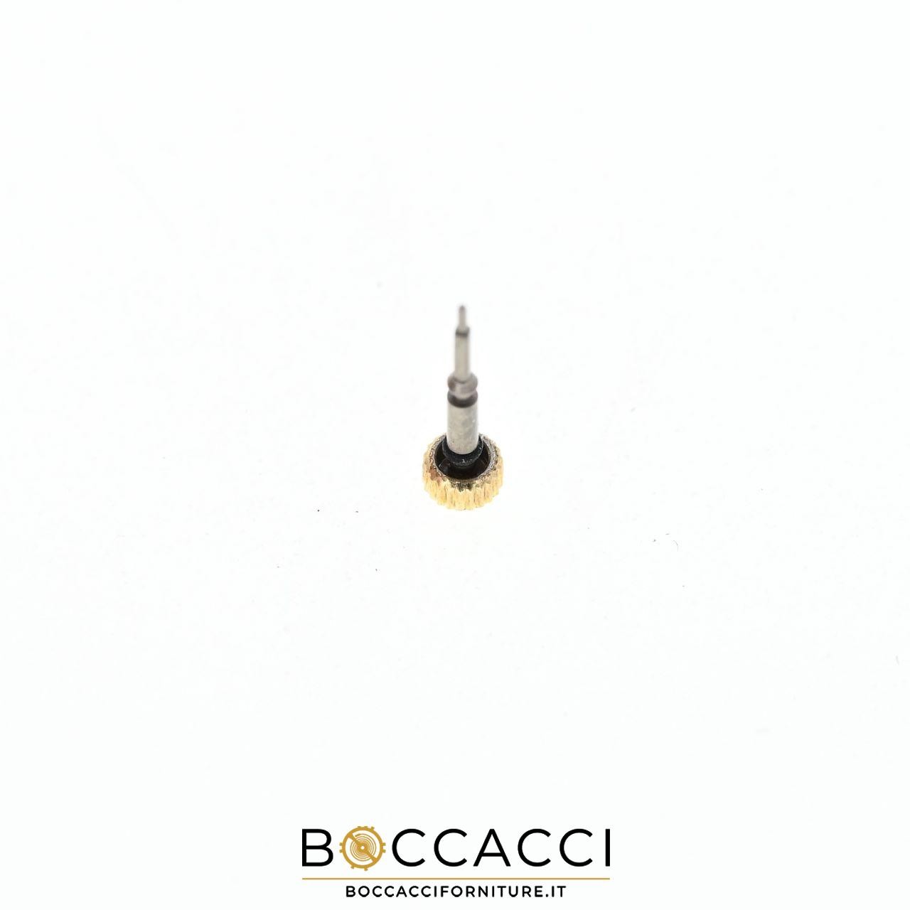 OMEGA 63107 Yellow Gold Crown Ø 2.50mm Tube 1.60mm (EXCELLENT STATE)