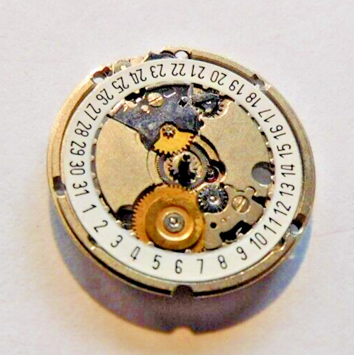 ESA 956 – 114 LOWER PLATE WITH DATE DIAL USED FOR PARTS or REPAIR.