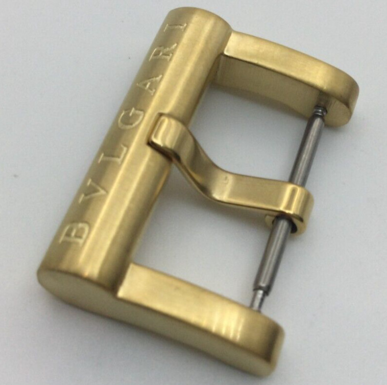 NOS TOP QUALITY 20MM TANG BUCKLE FOR VACHERON CONSTANTIN YELLOW BRUSHED B/PIN