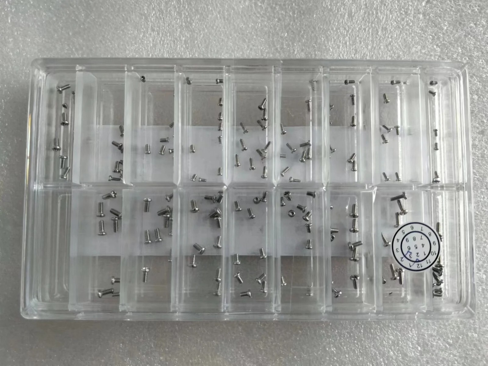Watch Back Case Screw Assortment Steel Head Countersunk Screws Watches Parts