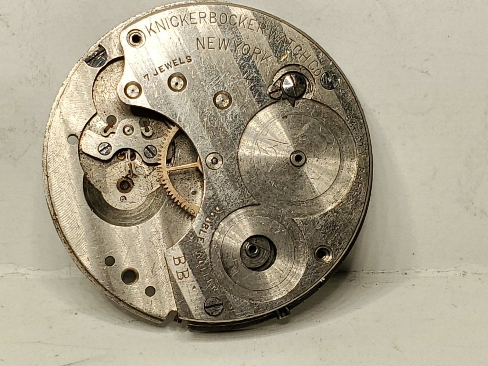 KNICKERBOCKER POCKET WATCH MOVEMENT for parts