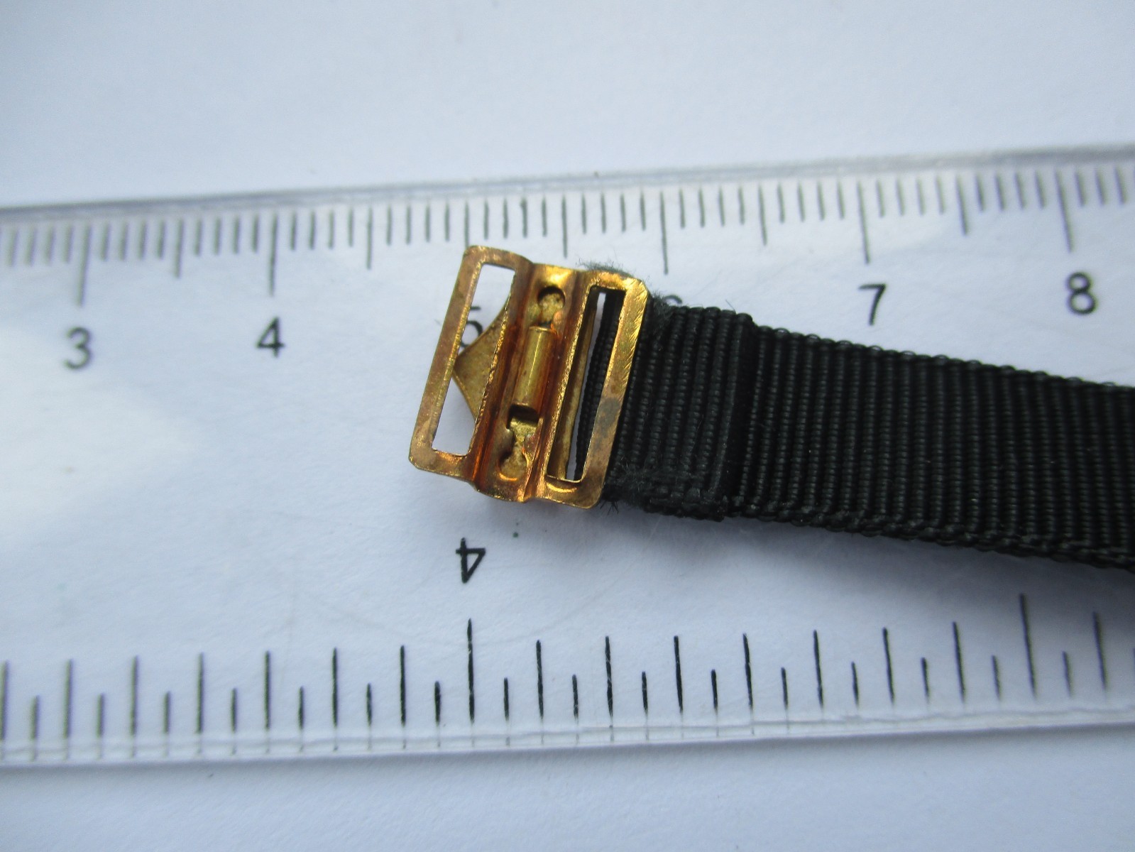 Vintage watch bands – adjustable by ALPHA – black x 24
