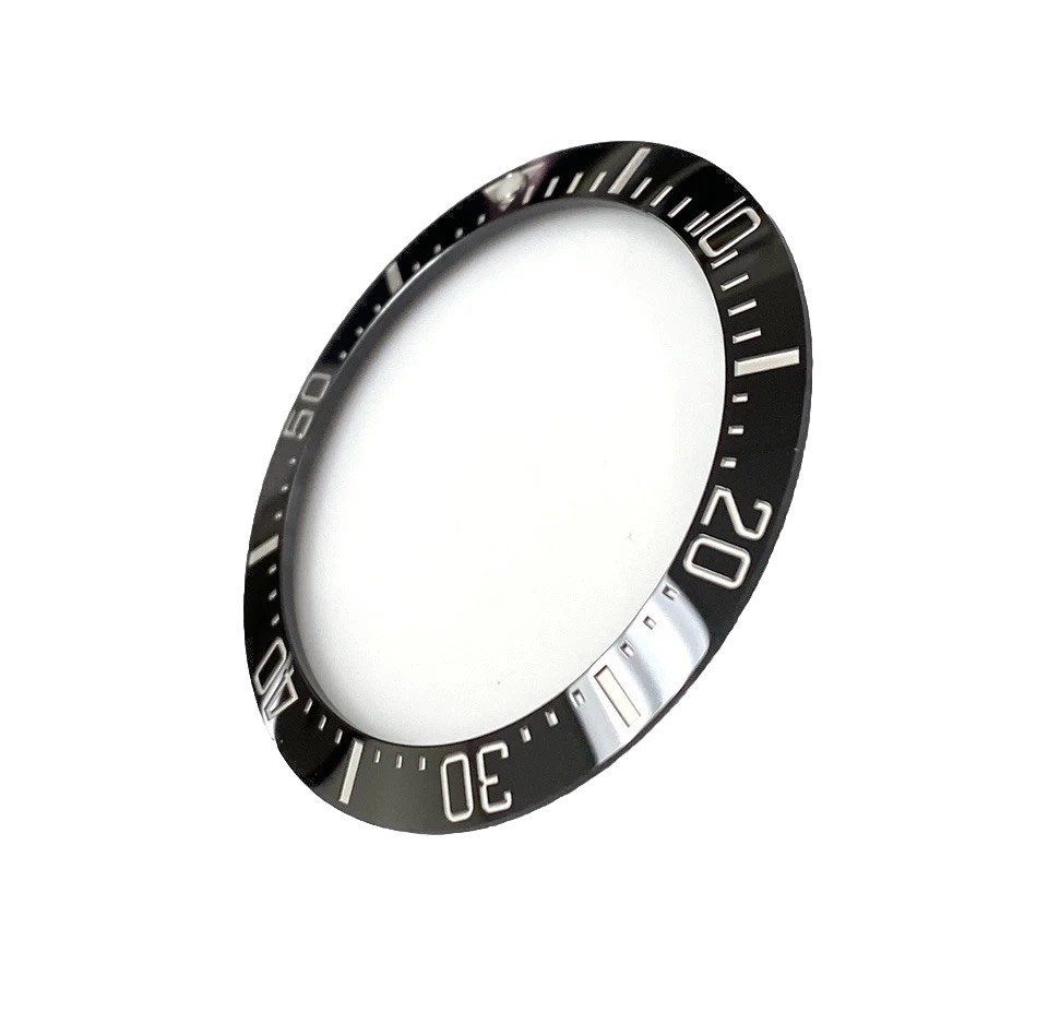 Black Ceramic Bezel Insert for Rolex Sea-Dweller DeepSea 116660 126600 116600