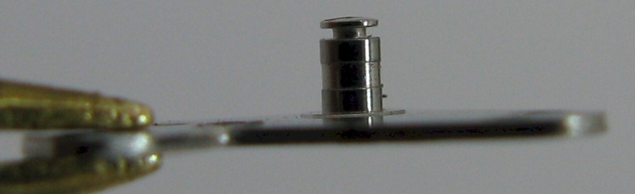 Omega Watch 1480 1481 Tissot 2471 … part oscillating weight Axle #1496